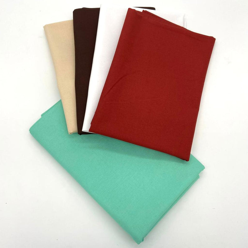 FABRIC KIT: Tracy Perks 'The Moth' Quilt: 100% Cotton Plains
