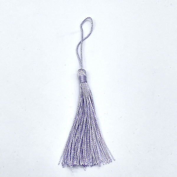 Craft Corner | 13cm Silky Tassel: Light Violet