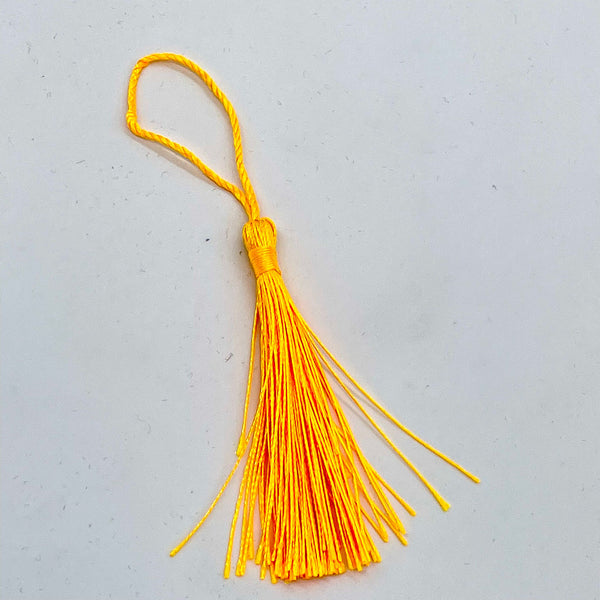 Craft Corner | 13cm Silky Tassel: Bright Gold