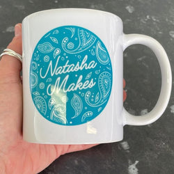 Natasha Makes 11oz Branded Mug