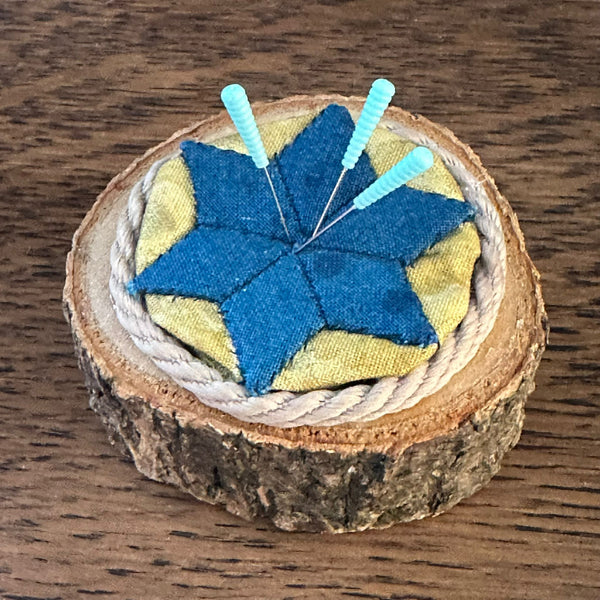 INSTRUCTIONS: Rustic Wooden Pin Cushion: PRINTED VERSION