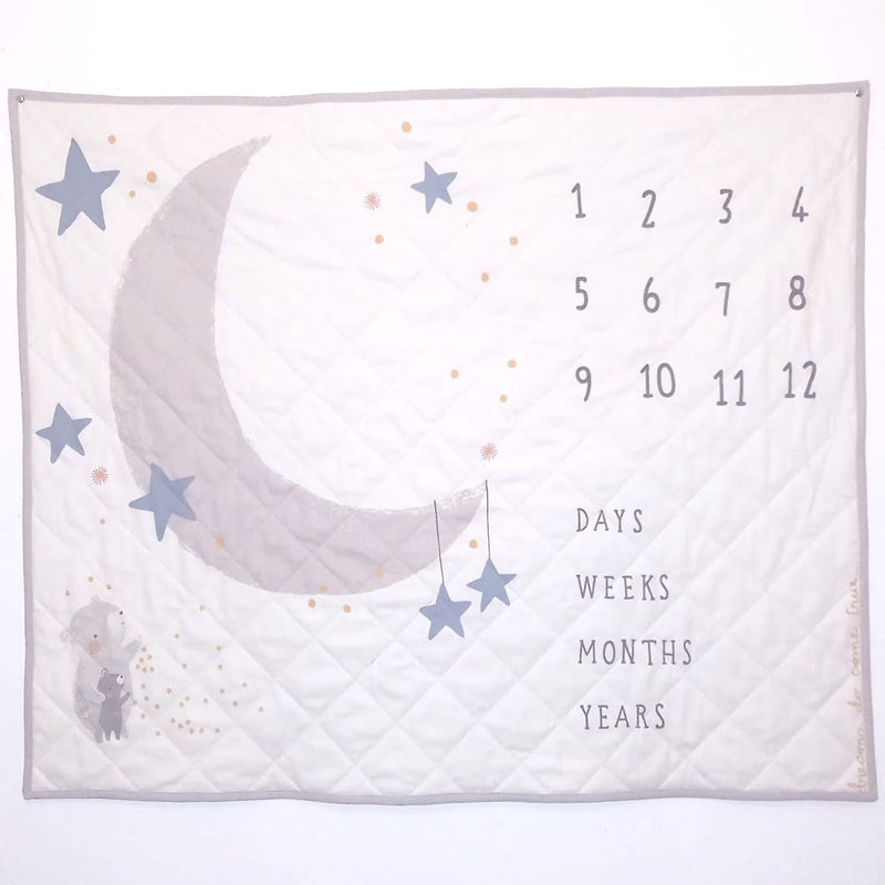 Moda | D is for Dream by Paper and Cloth: 36" x 44" 'Dreamy Milestone Blanket' 25129 11CV Precut Panel