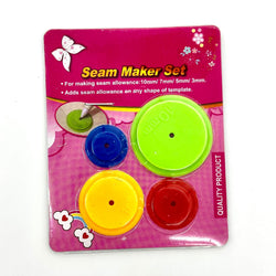 Seam Maker Set: 4pcs: 10mm, 7mm, 5mm, 3mm