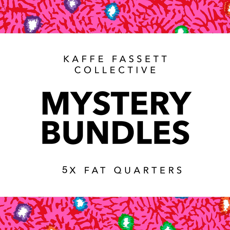 Mystery 5x FAT QUARTER Lucky Dip Bundle: Kaffe Fassett Collective
