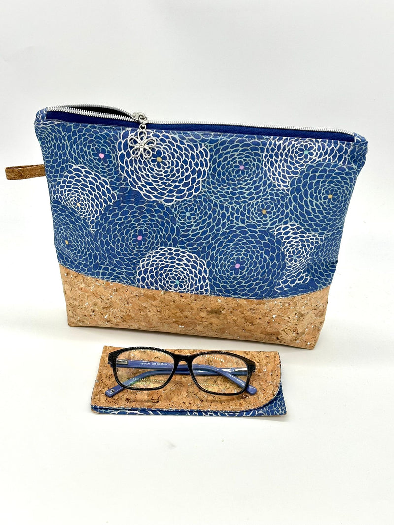 INSTRUCTIONS WITH TEMPLATE: Cork-Bottomed Pouch: PRINTED VERSION