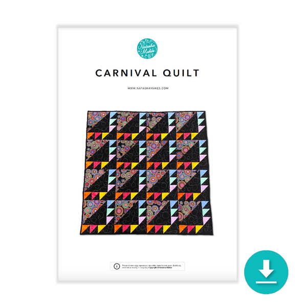 INSTRUCTIONS: 'Carnival' Quilt: PRINTED VERSION