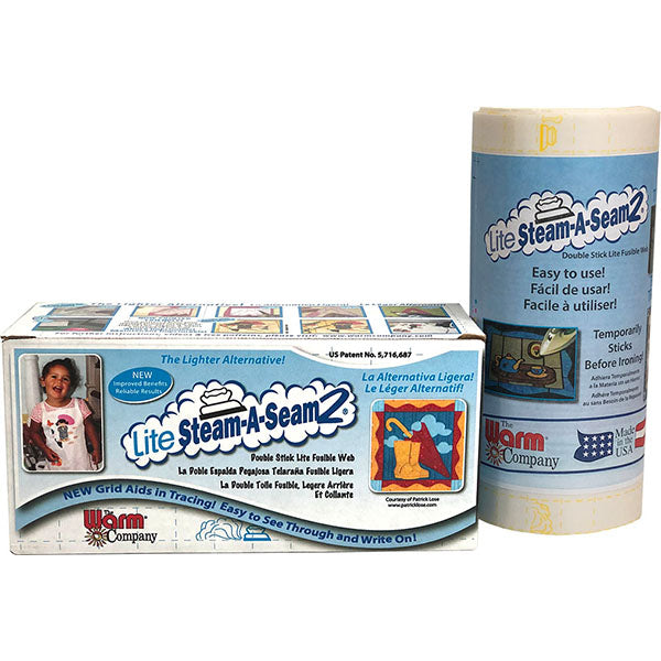 Vlies - Steam A Seam2 - Light - Van de rol (per 10 cm) 60 cm breed - Elly Prins Machine Quilting Vlies - Steam A Seam2 - Light - Van de rol (per 10 cm) 60 cm breed - Elly Prins Machine Quilting